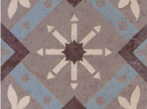 vintage tegel CERA 198