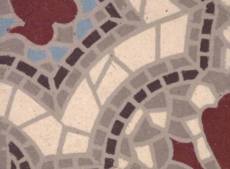 vintage tegel CERA 062