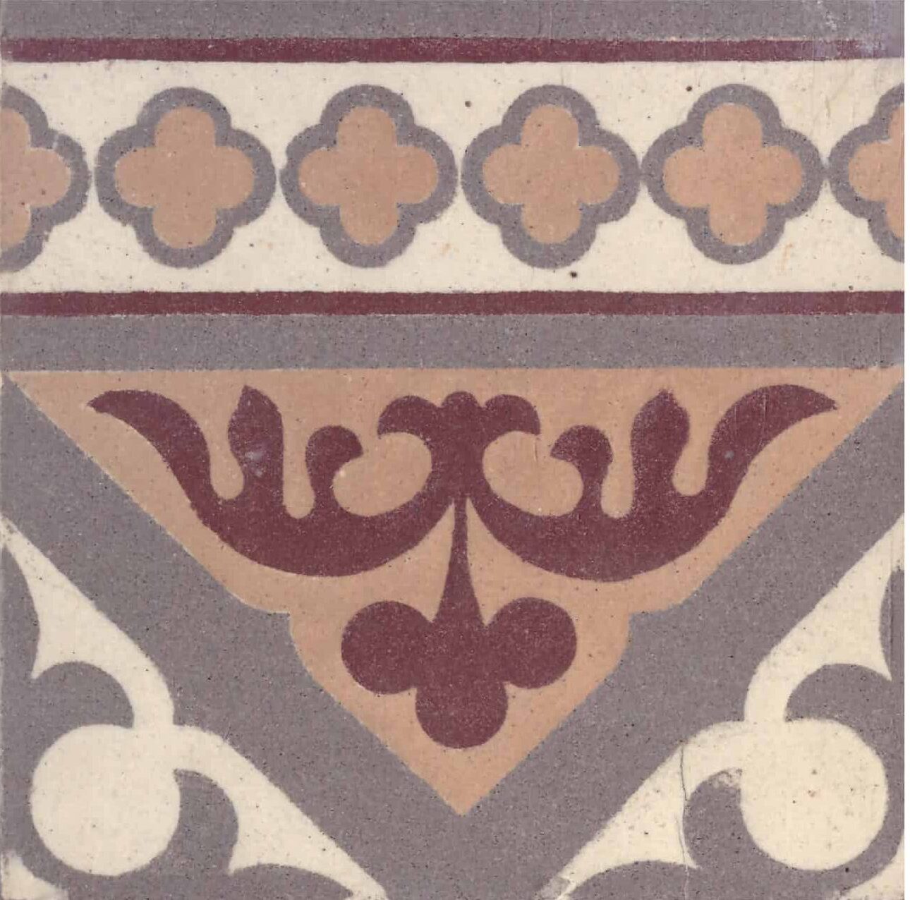 vintage tegel CERA 136