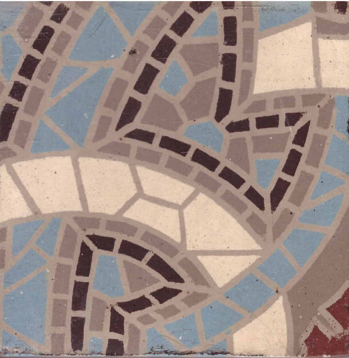 vintage tegel CERA 063