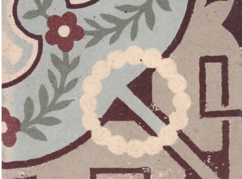 vintage tegel CERA 065