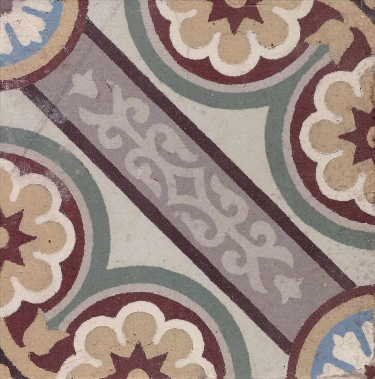 vintage tegel CERA 165