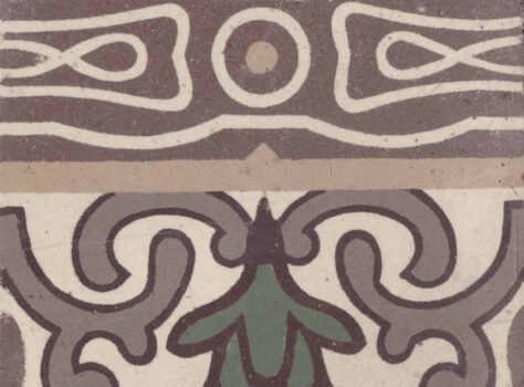 vintage tegel CERA 204