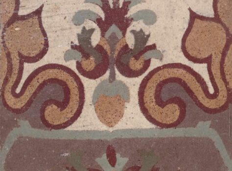 vintage tegel CERA 163