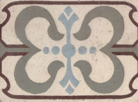 vintage tegel CERA 142