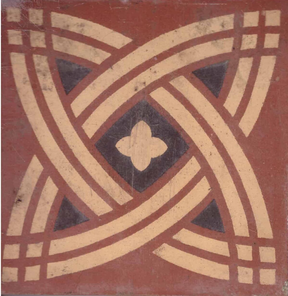 vintage tegel CERA 143