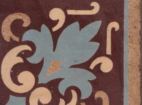 antieke hoektegel CERA 227B