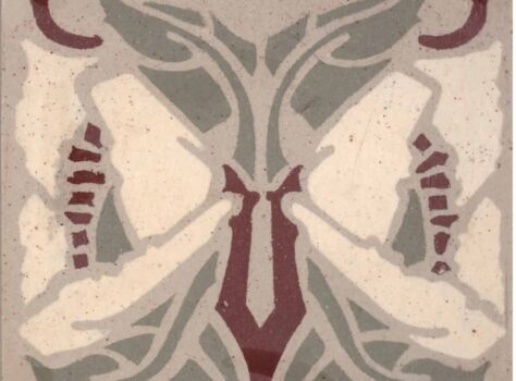 vintage tegel CERA 076