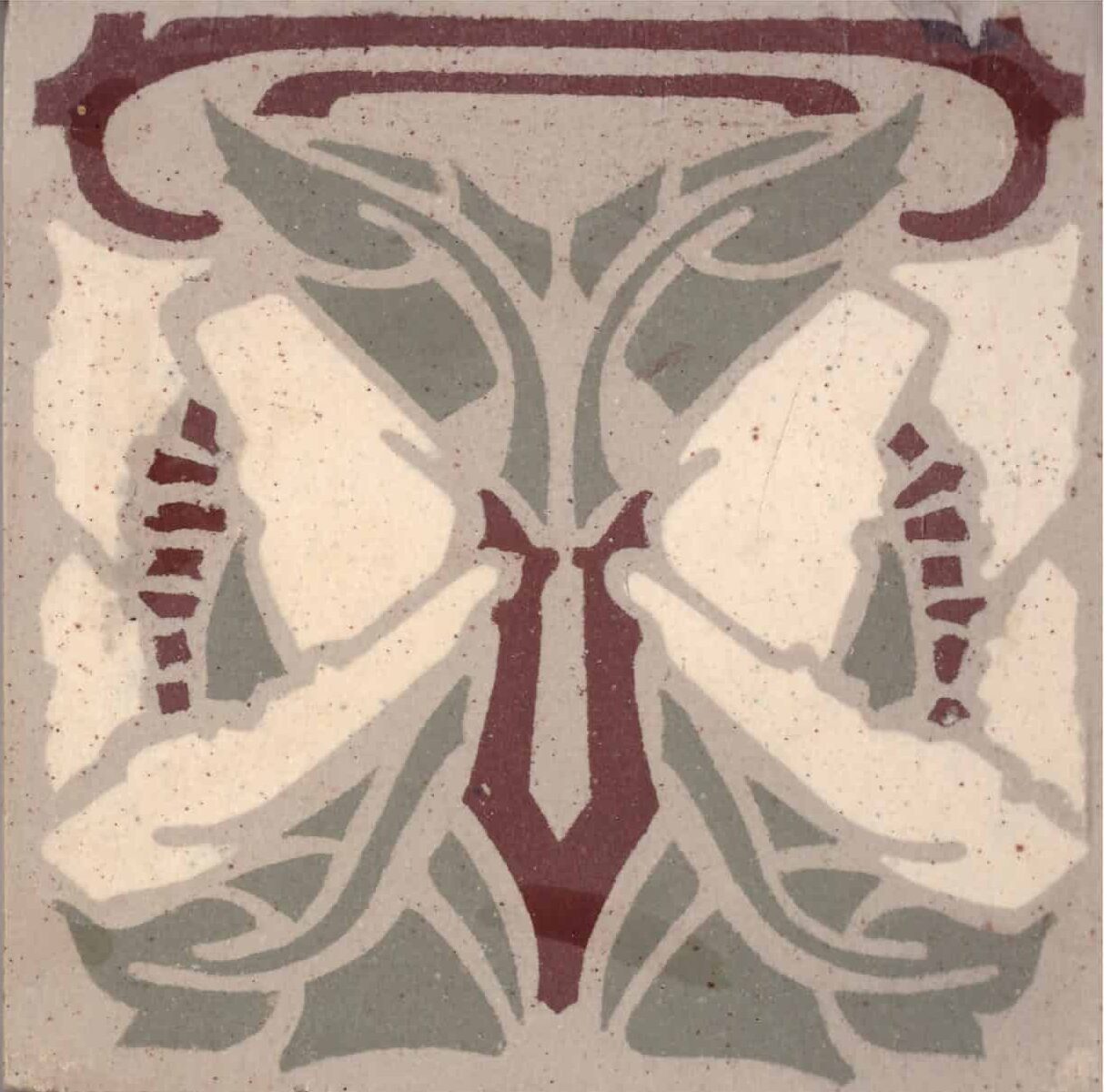 vintage tegel CERA 076