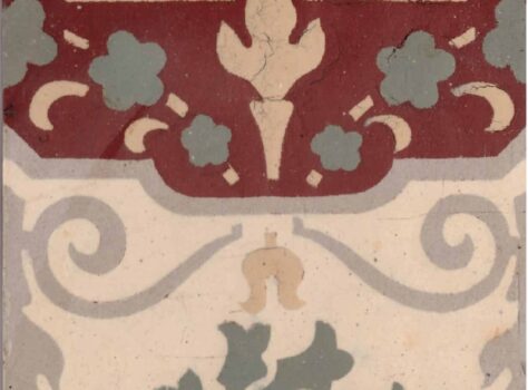 vintage tegel CERA 077