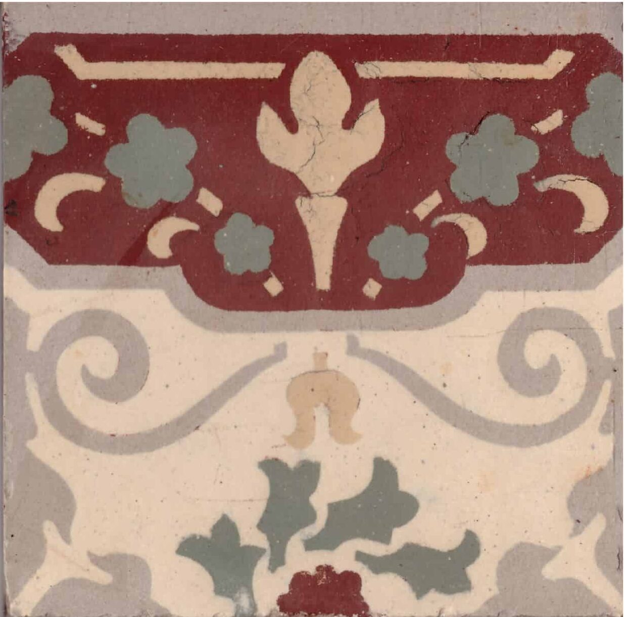 vintage tegel CERA 077