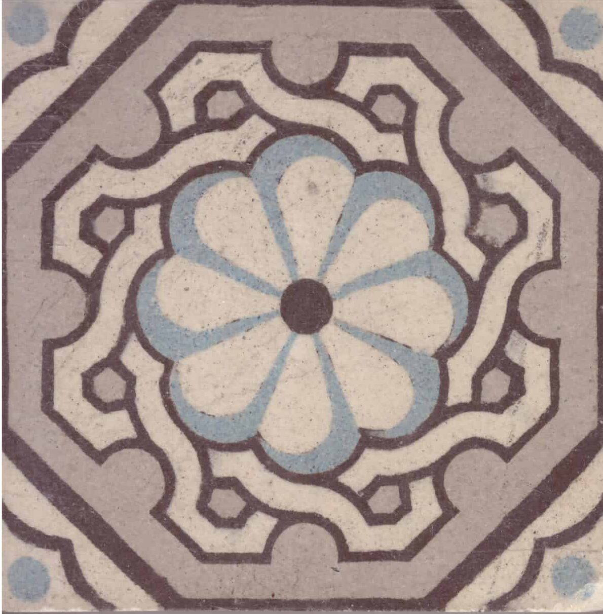 vintage tegel CERA 117