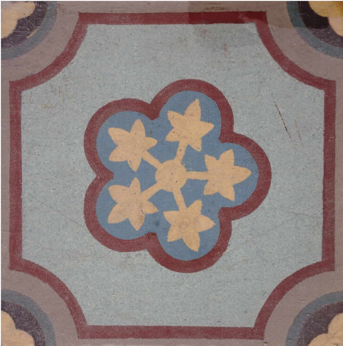 vintage tegel CERA 230