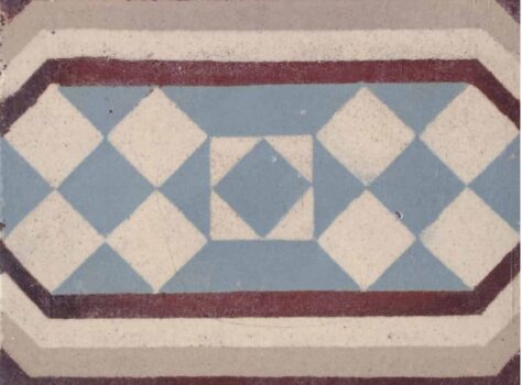 vintage tegel CERA 122