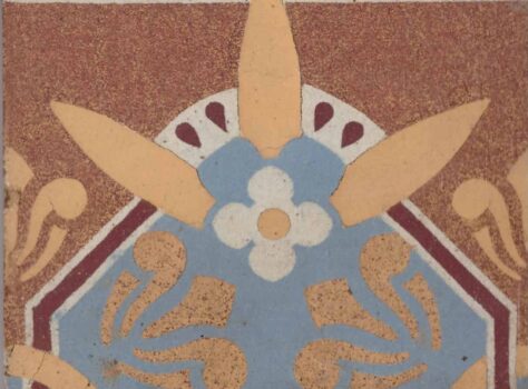 vintage tegel CERA 123