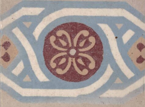 vintage tegel CERA 093