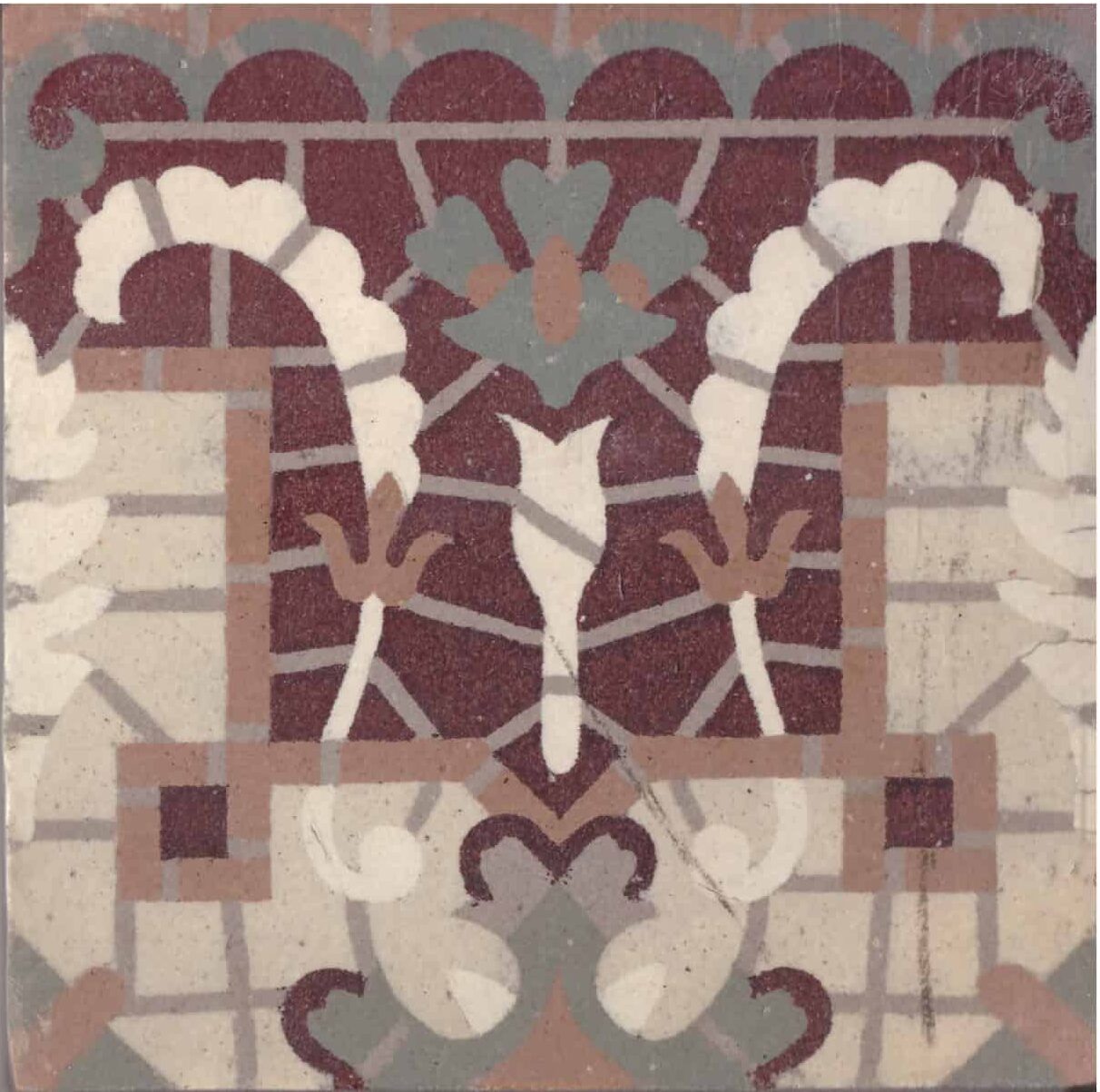 vintage tegel CERA 126