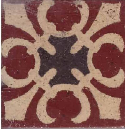 vintage tegel CERA 092