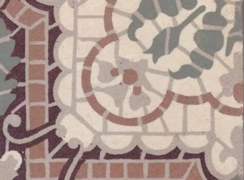 vintage tegel CERA 128