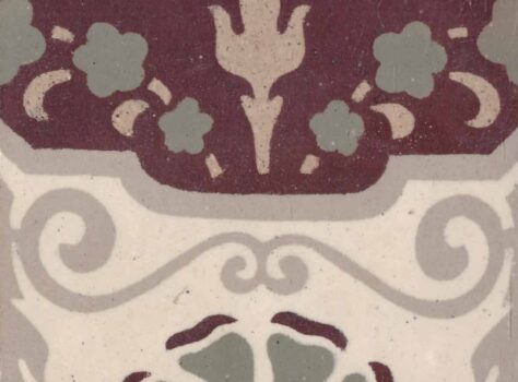 vintage tegel CERA 077D