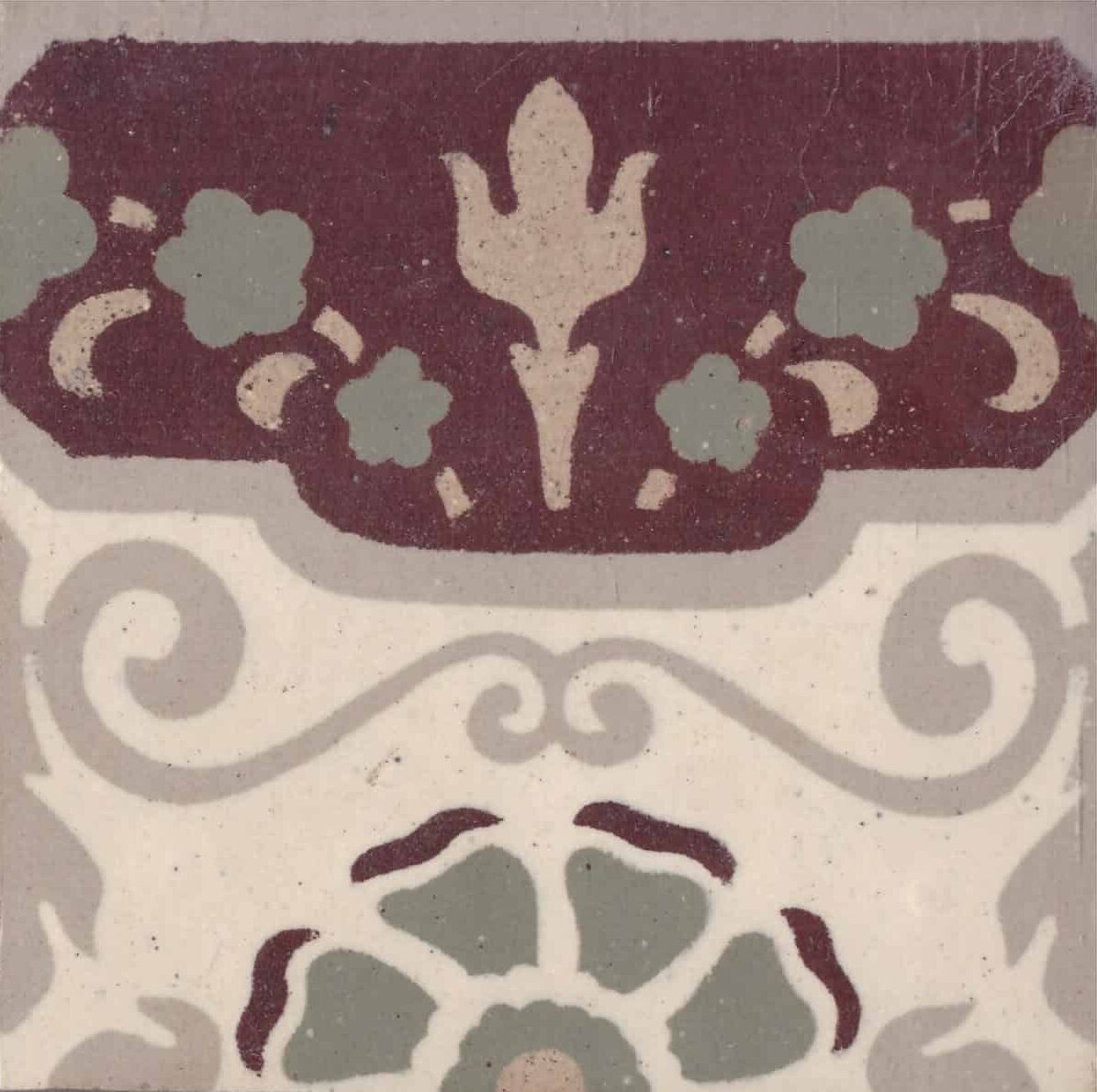 vintage tegel CERA 077D