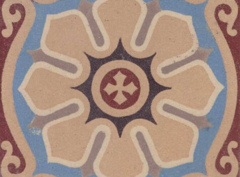 vintage tegel CERA 132