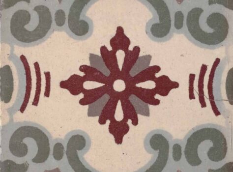 vintage tegel CERA 028