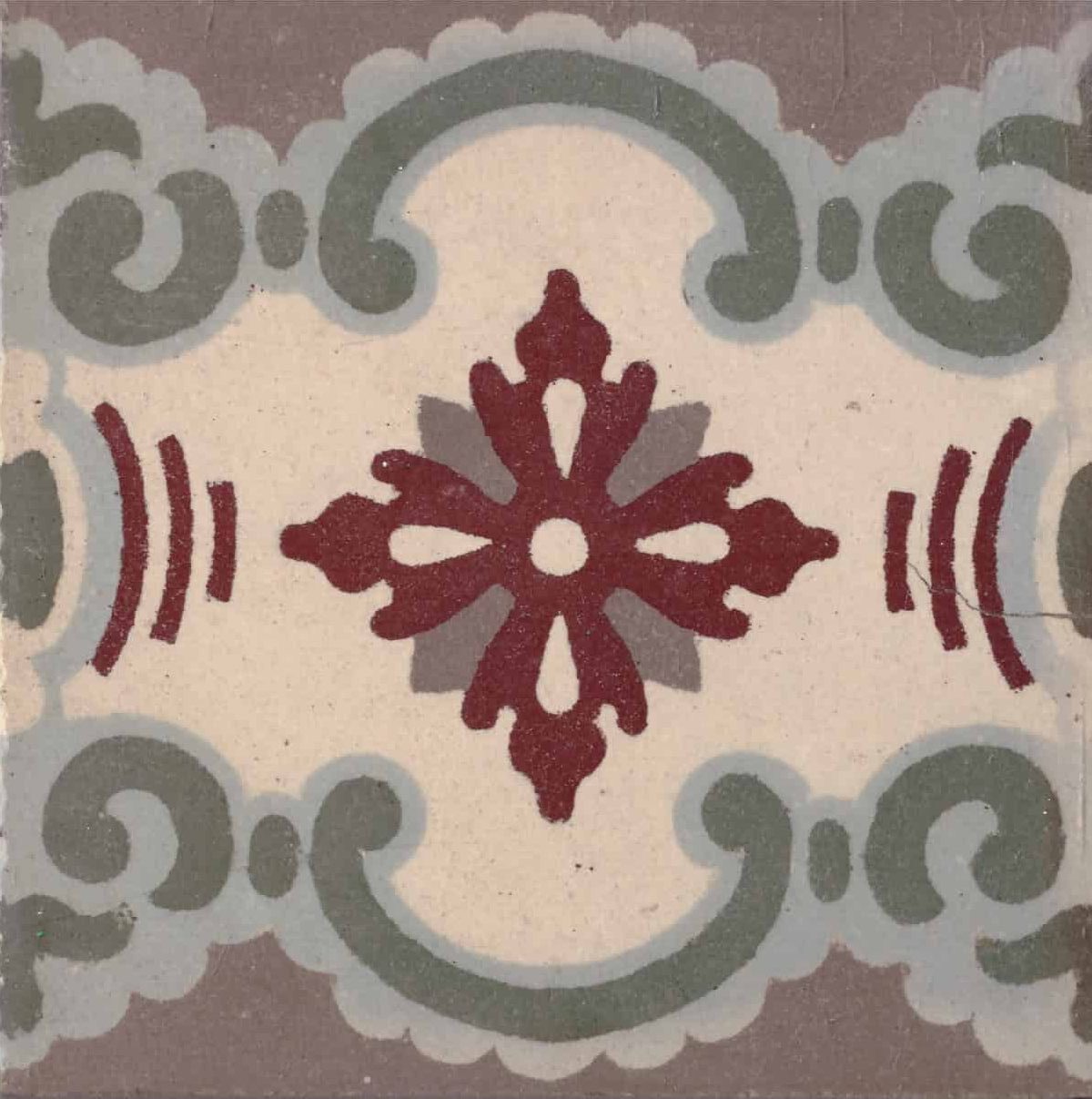 vintage tegel CERA 028