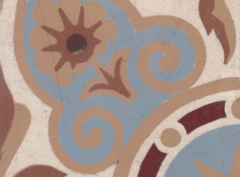 vintage tegel CERA 033