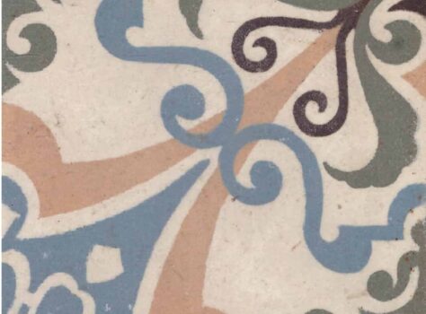 vintage tegel CERA 037