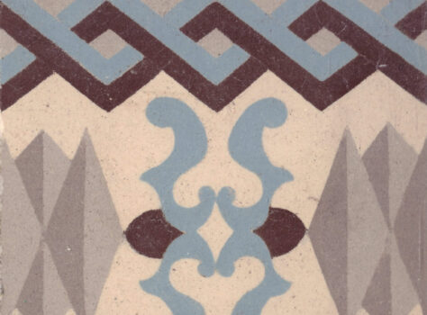 vintage tegel CERA 040