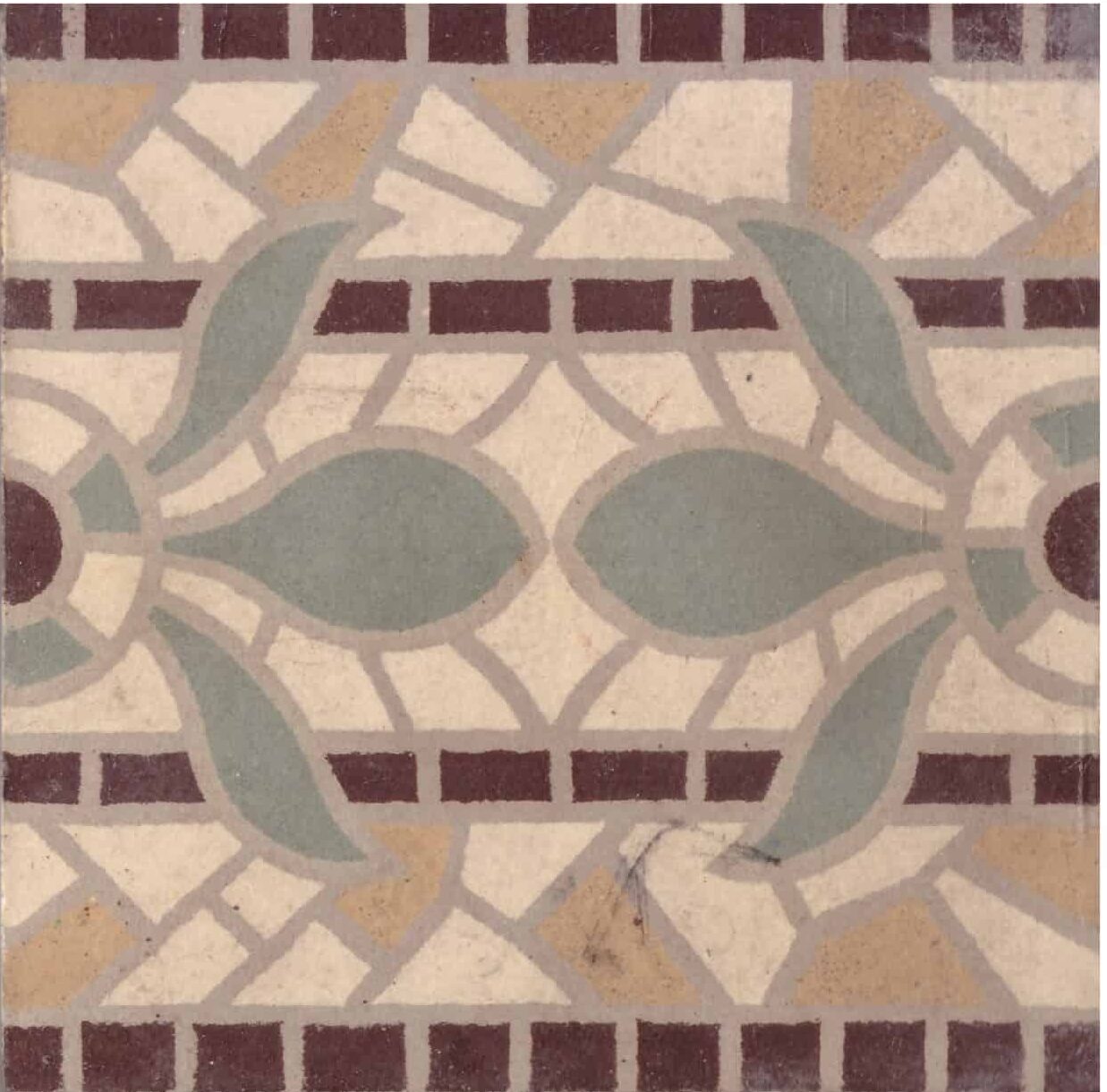 vintage tegel CERA 044