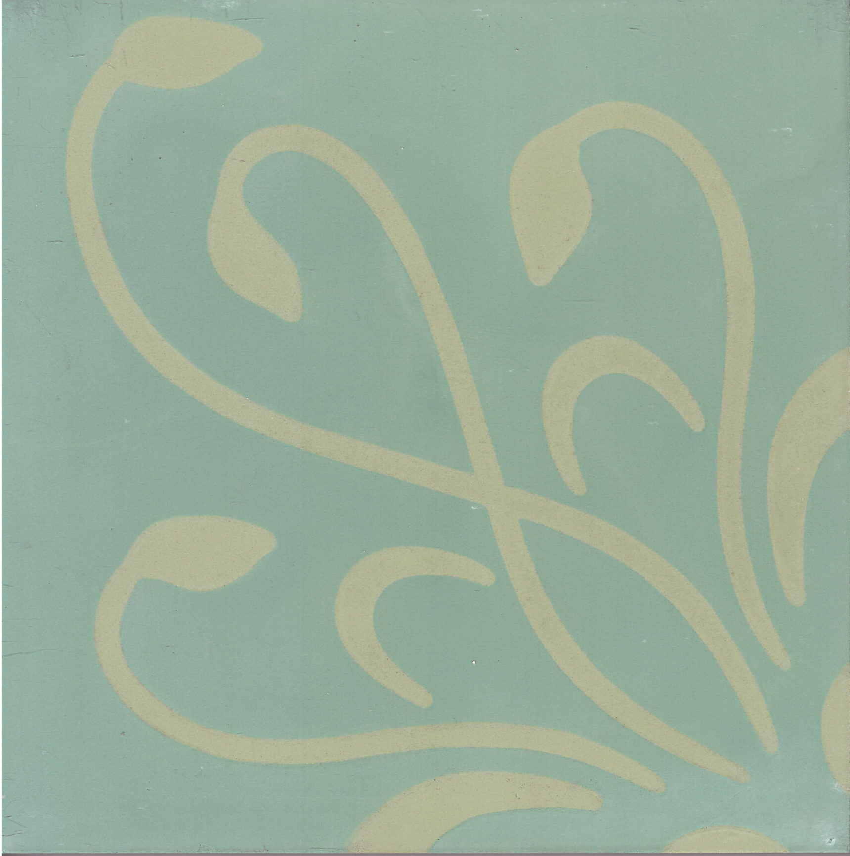 RET 26 groene retrotegels