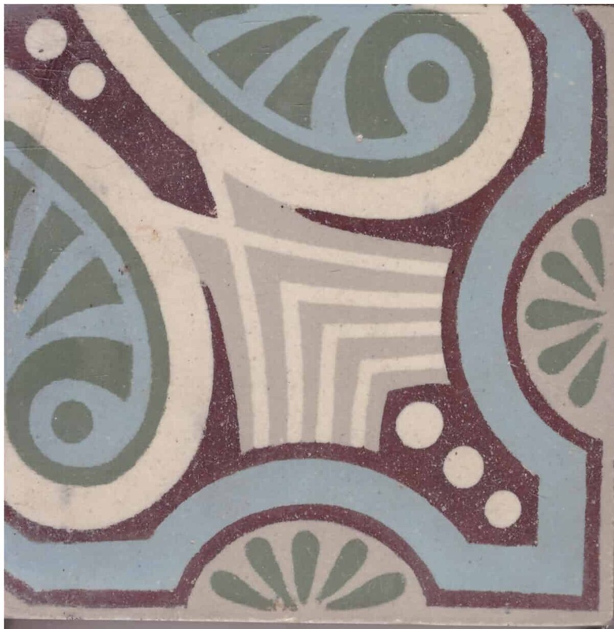 vintage tegel CERA 232