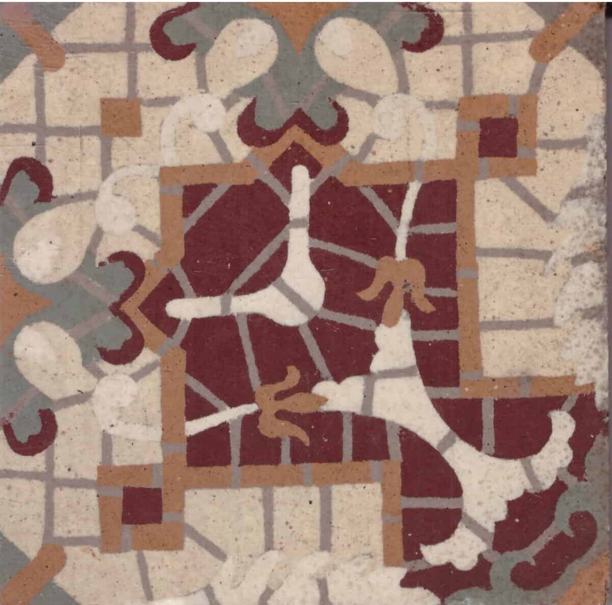 vintage tegel CERA 126B