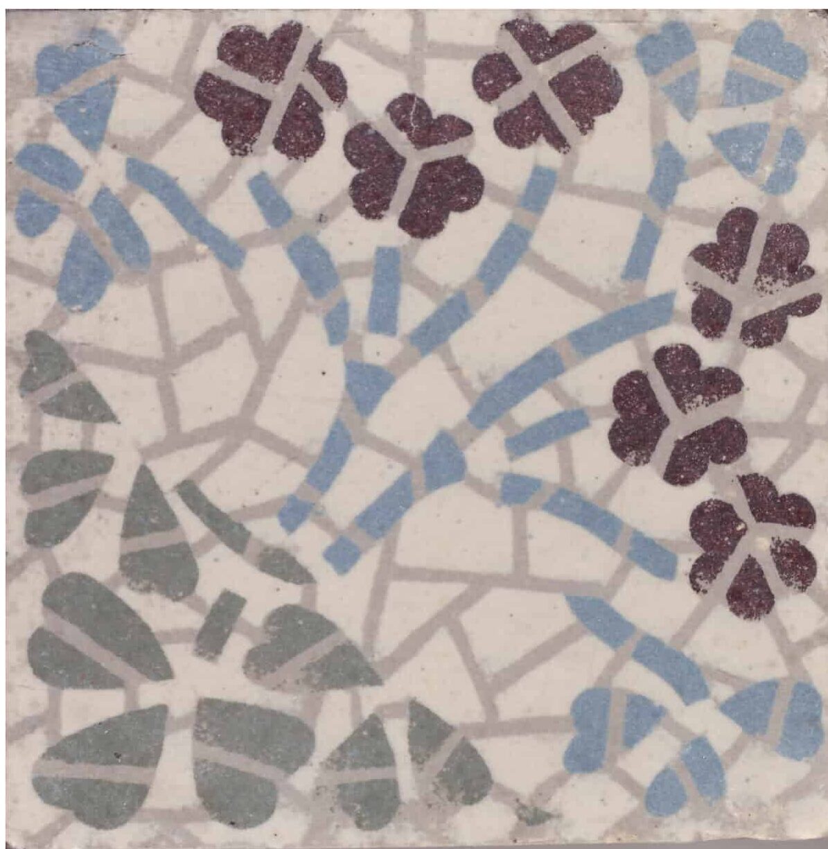 vintage tegel CERA 244