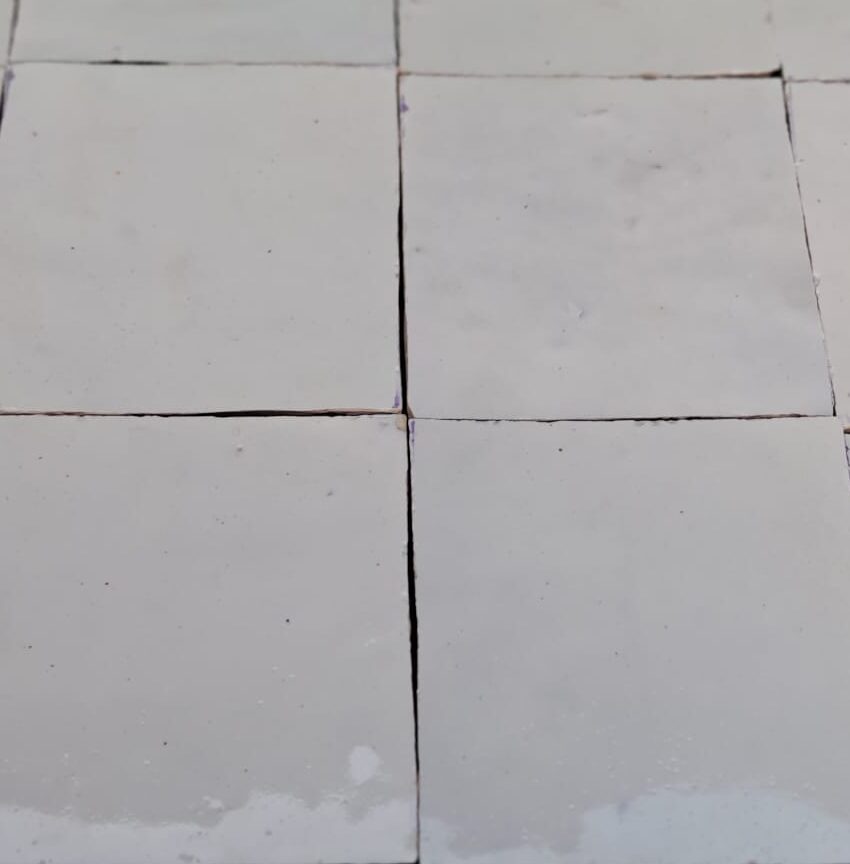 zelliges vanille 10x10 cm