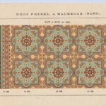 Antieke tegelvloeren Carrelages Ceramiques de Boch Freres a Maubeuge Nord 1887