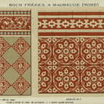 Boch freres 1908 H floor tiles