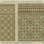 Boch Freres 1908 K antique tiles