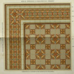 Boch freres maubeuge 1908 N antieke vloertegels