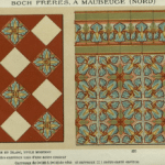 Boch Freres 1908 P antieke vloer