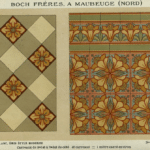 Boch freres 1908 R encaustic tiles