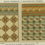 Boch freres 1908 T Oude keramische tegels