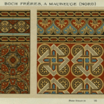 Boch Freres 1908 antieke tegelvloer