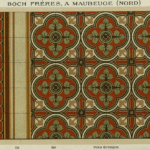 Boch Freres 1908 Carreaux de ciment anciens