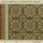 Boch freres 1908 Oude patroontegels