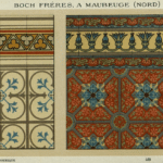Bocg freres 1908 antieke patroontegels