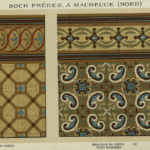 Boch freres 1908 antieke retro tegels