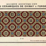 antieke tegels van Societe Anonyme des carrelages Ceramiques de Chimay a Forges Lez Chimay
